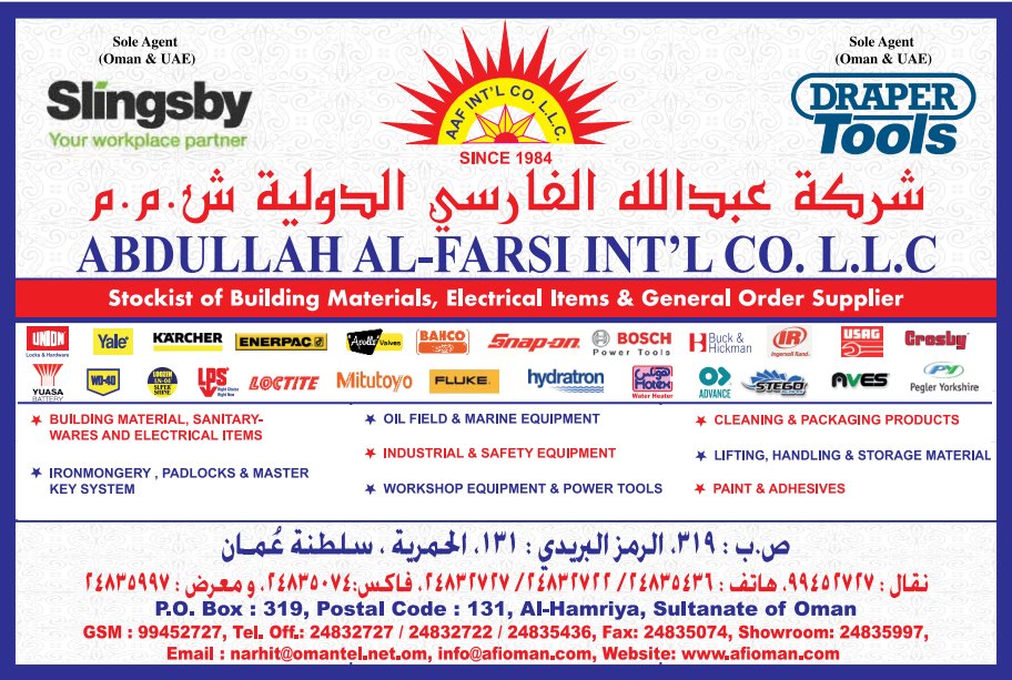 Abdullah Al Farsi Intl Co LLC